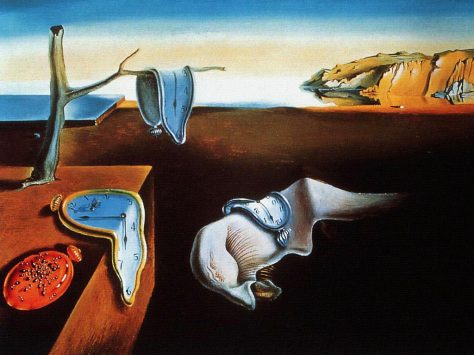 Persistence of Memory, 1931, Salvador Dali. 